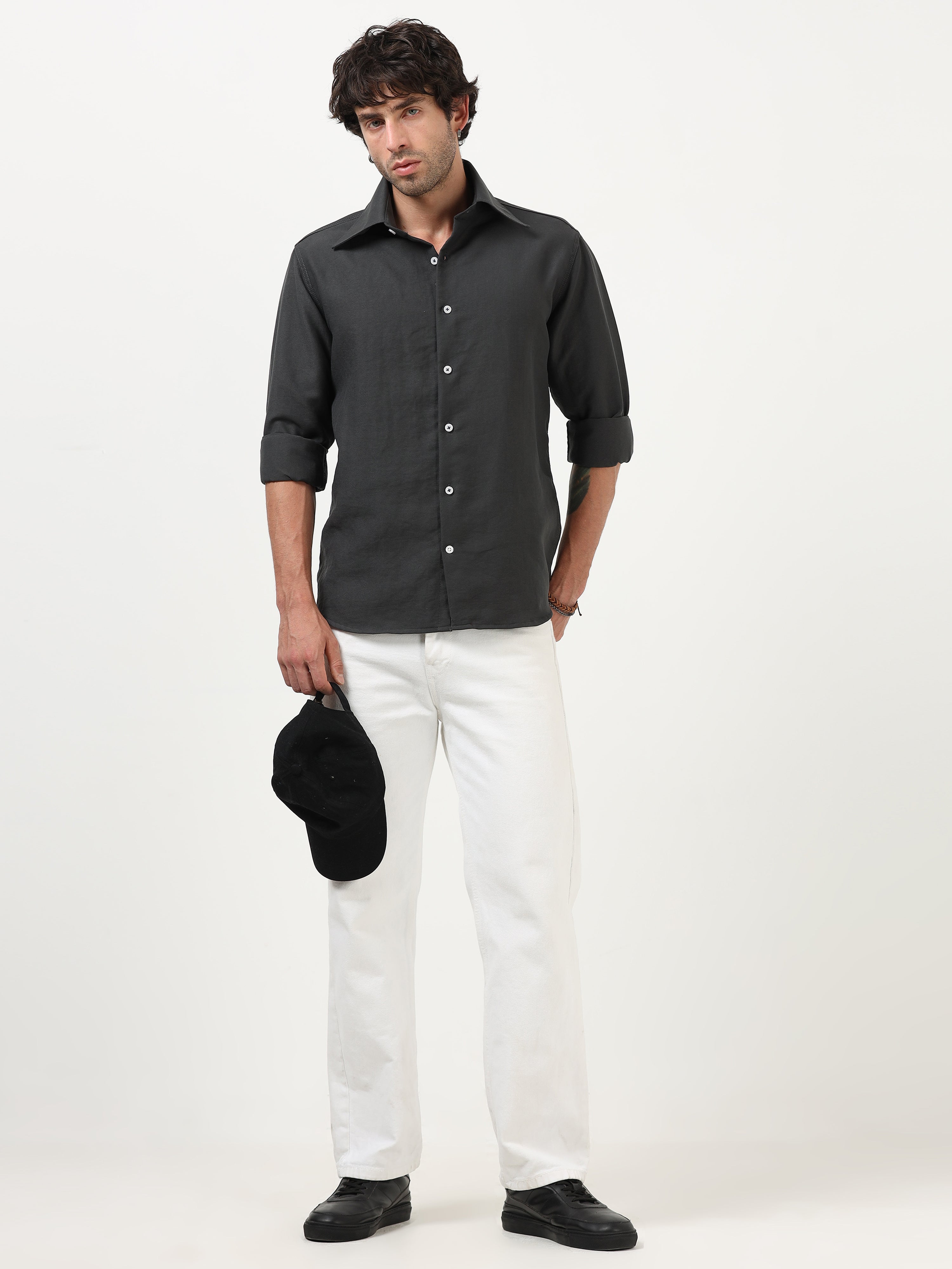 Dark Grey Vintage Shirt