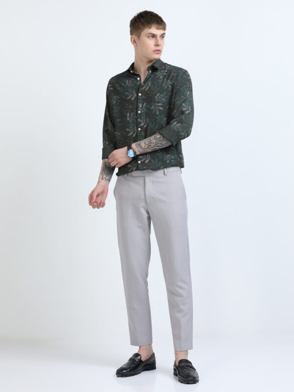 Premium Green Printed Shirt - Image 7